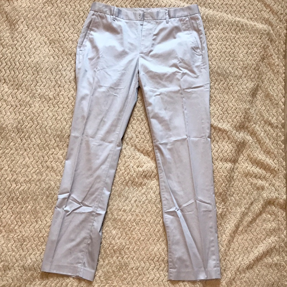 Bonobos Weekday Warrior Slim Fit Pants 32/32 Dusty Blue Color